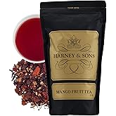Harney & Sons Mango Fruit Tea| 16 oz Bulk Herbal Mango Fruit Tea