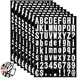 8 Sheets Self-Adhesive Vinyl Letters Numbers