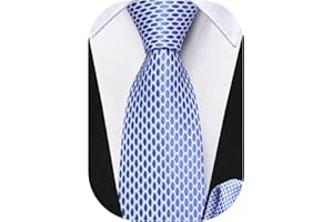 Dubulle Tie for Boys Self Tie Boys Necktie and Pocket Square Set for Age 8-14 Wedding Graduation