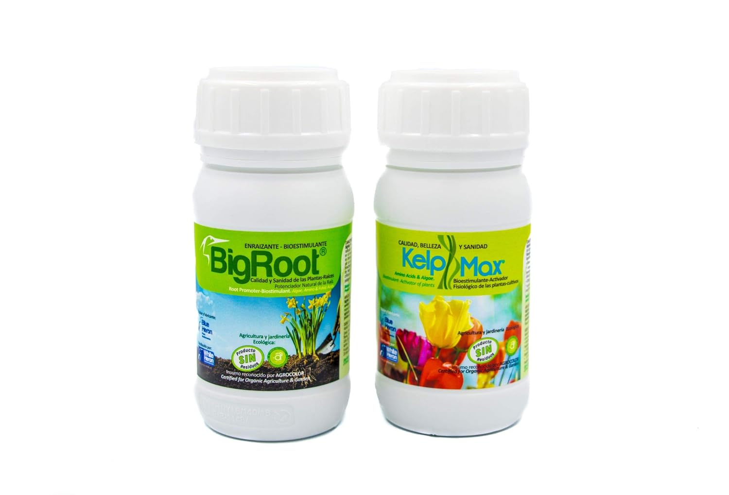 BIGROOT® + KELPMAX® (5.000 m2) MultiAlgen für die Ernährung; Organischer und wurzelnder Dünger