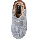 Lucky Brand Boys Micro Suede Sherpa Clog Slippers Warm Plush Lined Indoor Outdoor Slip On House Shoes Cozy Kids Winter Clogs