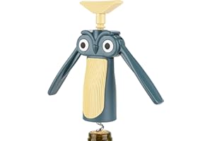 CAIRIAC Wine Opener Owl Corkscrews for Wine Bottles, Wine Accessory Opener Bar Wine Tools Kitchen Utensils Gadgets Wing Corks
