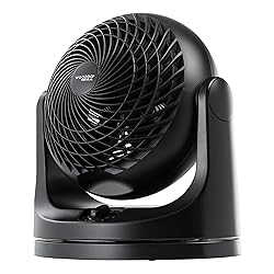 IRIS USA WOOZOO Desk Fan, Oscillating Table Air