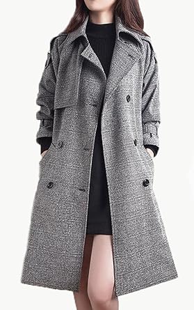 Amazon Gudekeトレンチコート チェスターコート レディース アウター