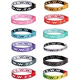 SENHOWII WWJD Bracelets Pack for Women Men what would jesus do bracelets Christian Jesus Wristbands Gifts W.W.J.D Adjustable Woven Bracelet