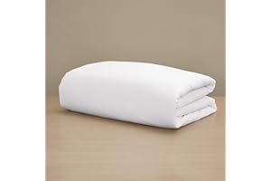 H by Frette Sateen Duvet Cover - Luxury All-White Duvet Cover/Soft, Silky and Lustrous / 100% Long-Staple Cotton (King)