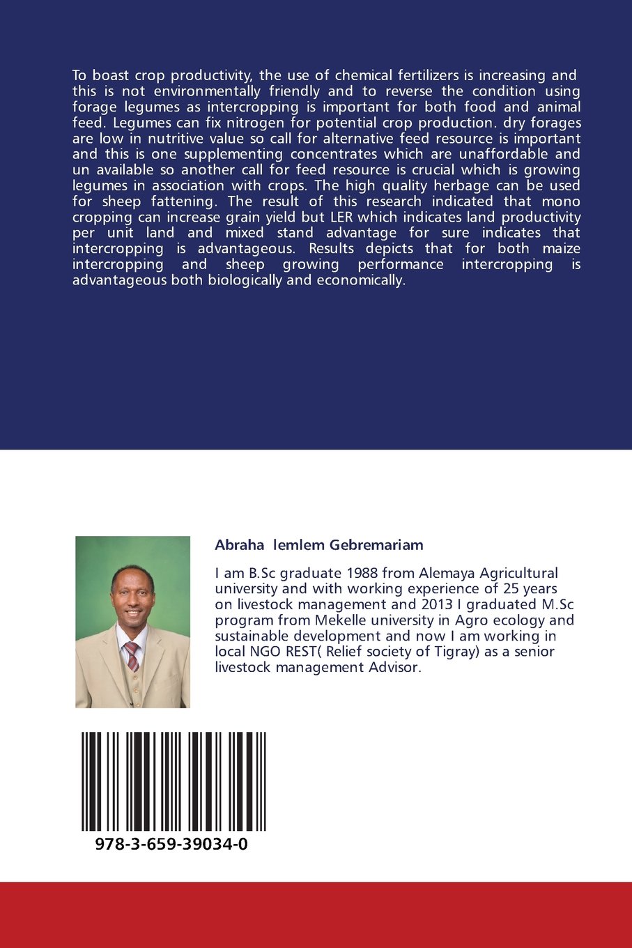 Effect Of Intercropping Legumes On Yield Biomass And Sheep - 