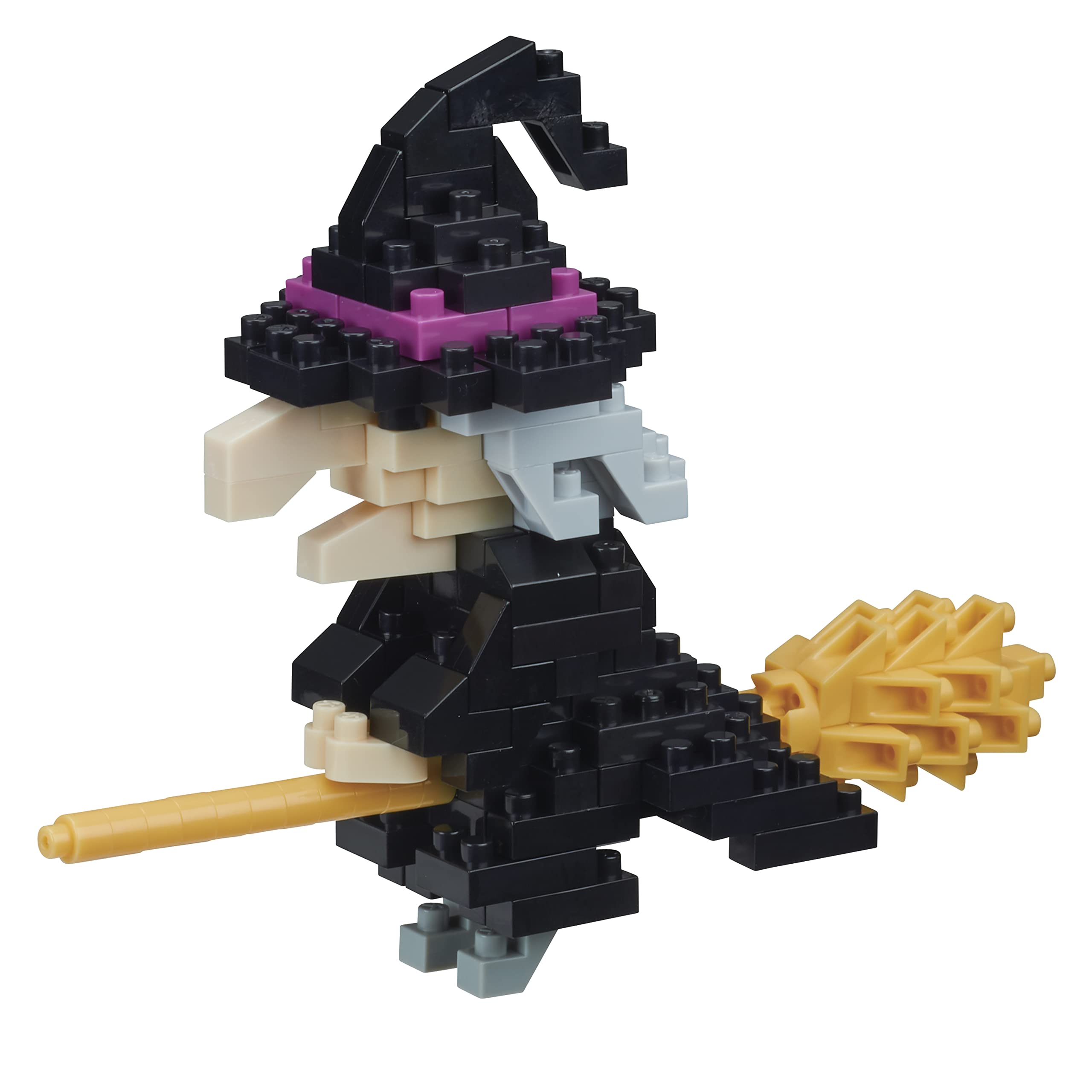 Nanoblock NBC-314 Monster Witch Building Block Set, 160 Pieces, Skill Level 3