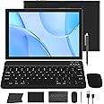 2 in 1 Tablet 10 inch Android 13 Tablet Set, Tablets with Keyboard Case Mouse Stylus 6GB+64GB Supports 1TB Expansion 6000mAh battery 5G-WiFi WIFI6 10.1" Touch Screen 8MP Dual Camera Tab, BT Tableta PC