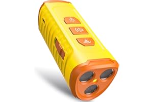 Cbersmg Dog Bark Deterrent Devices Rechargeable Anti-Barking Device for Dogs 50ft