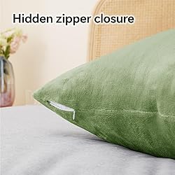 BEDELITE Flannel Pillow Cases Queen Size Set of