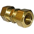 LASCO 17-6269 3/4-Inch Outside Diameter Compression Brass Union