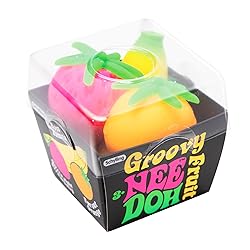 Schylling NeeDoh Groovy Fruit - Sensory Fidget Toy