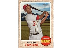2017 Topps Heritage #265 Michael Taylor Washington Nationals Baseball Card