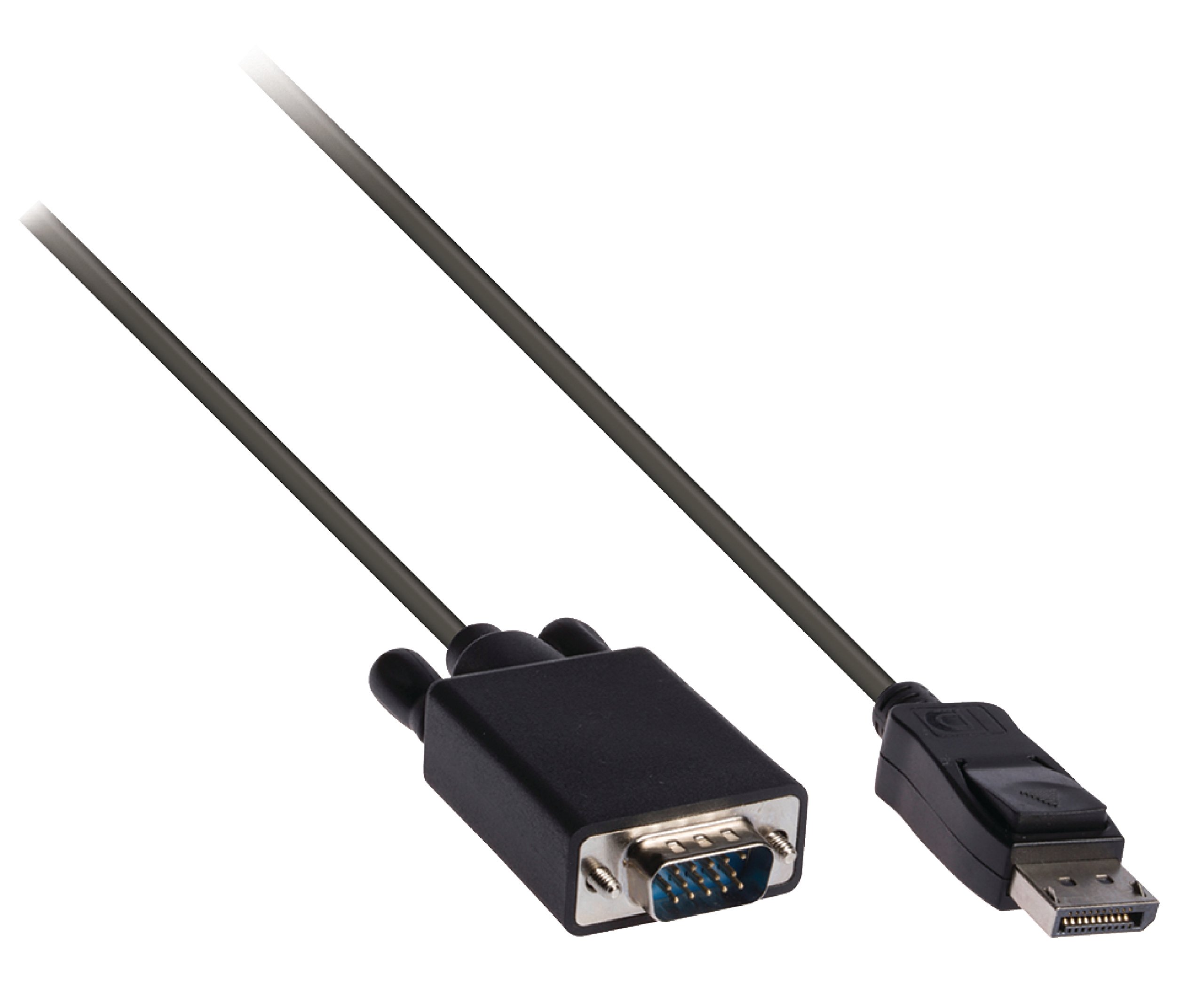 Gembird CCP-DPM-VGAM-6 DisplayPort VGA Black Cable Adapter – Cable Adapter (DisplayPort, VGA, Male/Male, 1.8 m, Black)