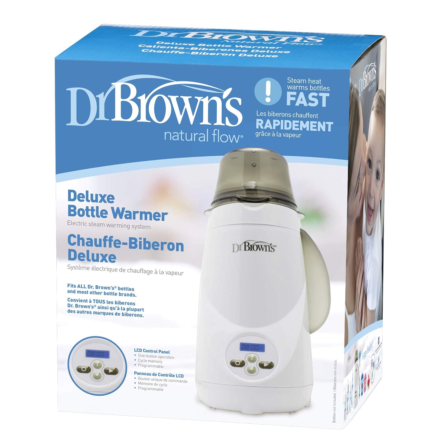 Dr. Brown's Deluxe Baby Bottle Warmer : Baby Bottle Warmers : Baby