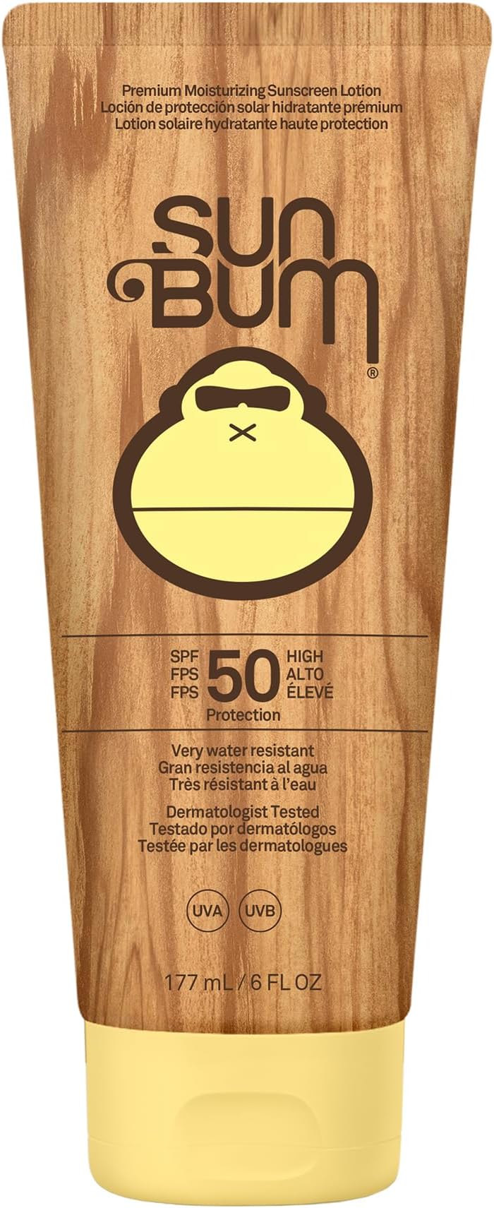 Sun Bum Original SPF 50 Sunscreen Lotion Moisturizing Vitamin E 177ml