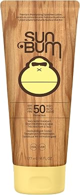 Sun Bum Original SPF 50 Sunscreen Lotion Moisturizing Vitamin E 177ml