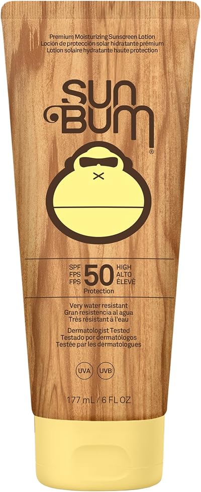Sun Bum Original SPF 50 Sunscreen Lotion Moisturizing Vitamin E 177ml
