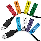 240 PCS Cable Labels Tags for Cable Management