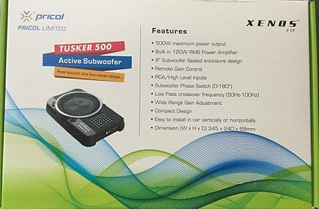 xenos tusker 360 subwoofer