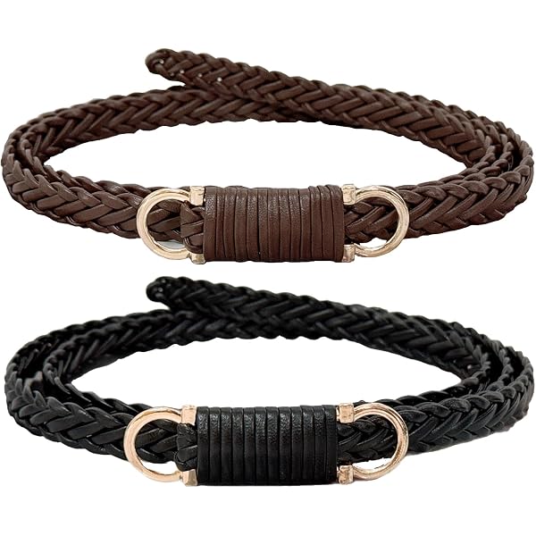 5437 Women\'s Braided 2inch Wide Leather Waist Belts For Women Dress Corsets 71+nfyWCaBL._AC_UY1000_.jpg main image 4