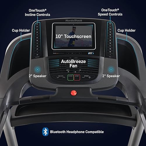 NordicTrack T S; iFIT-enabled Treadmill for Running and