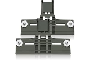 Romalon Upgraded W10350375 Dishwasher Top Rack Adjuster for Kenmore 665 Whirlpool WDT750SAHZ0 WDT730PAHZ0 Dishwasher W10712395 Upper Rack Replace AP5957560 3516330 AP595756 2-Pack