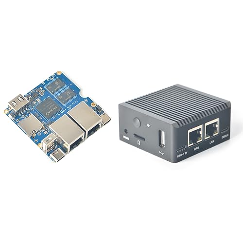 NanoPi R2S Plus Open Source Mini WiFi Router with Dual-Gbps Ethernet ...