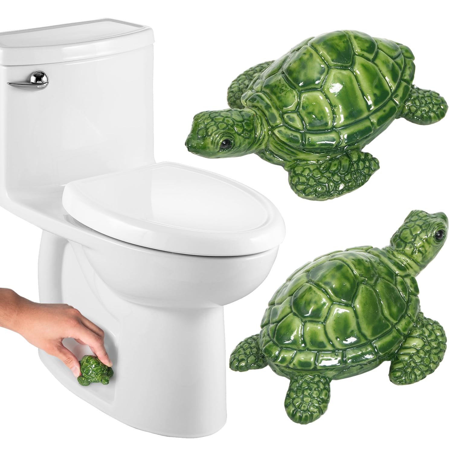 Photo 1 of * only comes with one *
Toilet Bolt Covers Decorative Turtle Toilet Screw Cover Caps, Toilet Knob Covers for Bottom of Toilet Sea Turtle Bathroom Decor, Toilet Bolt Caps or Bottom of Toilet Turtle Decor, Easy To Install 2pcs