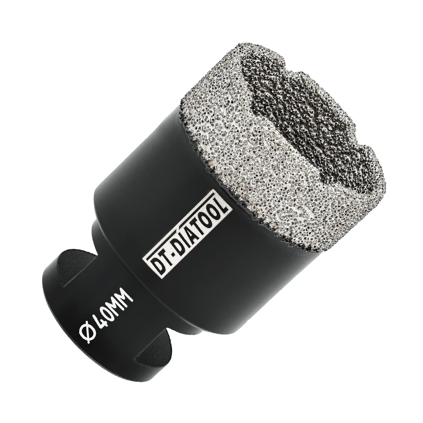 DT-DIATOOL Diamond Drill Bit 40mm Hole Saw for Dry Drilling Tile Porcelain Marble Ceramic Granite