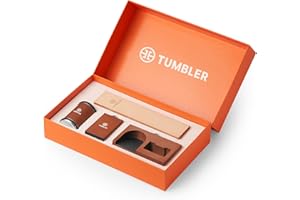 Tumbler Rolling Knife Sharpener Starter Set - Knife Sharpening Made Easy - Rolling Knife Sharpening System with Magnetic Prot