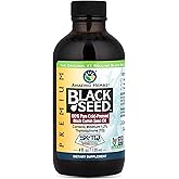 Amazing Herbs Premium Black Seed Oil - Cold Pressed Nigella Sativa Aids in Digestive Health, Immune Support, Brain Function, 