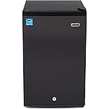 Whynter Black CUF-301BK 3.0 cu. ft. Energy Star Upright Freezer with Lock