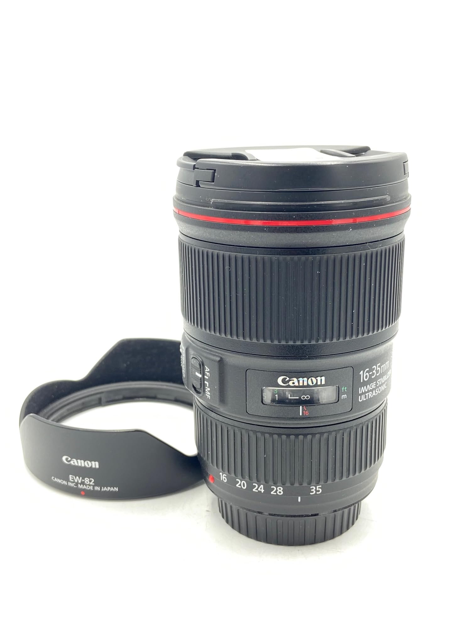 Lente Canon EF 16-35 mm f/4L is USM - 9518B002, negro