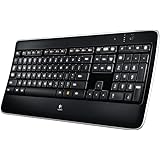 Logitech Wireless Illuminated Keyboard K800 Radio Transfer, PC / Mac, Swedish Layout Keyboard