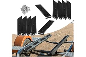 CTMAOYI Boat Trailer bunk Slides,Smoother Boat Bunk Slide Pads, Boat on/Off Trailer Easier, Fits Most Trailers, 3" x 10" Boat