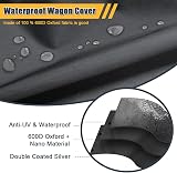 ConBlom Folding Wagon Cover 600D Waterproof UV Resistant 38"D x 22"W view 4