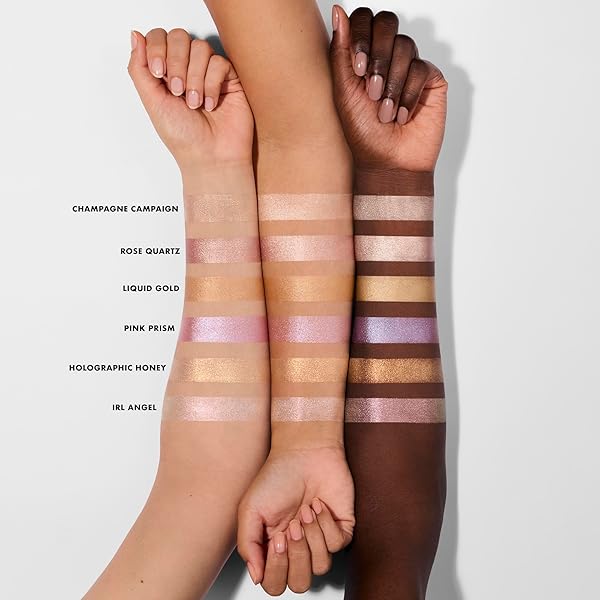 E.L.F. HALO GLOW HIGHLIGHT BEAUTY WAND, LIQUID HIGHLIGHTER WAND FOR LUMINOUS, GLOWING SKIN, BUILDABLE FORMULA, VEGAN & CRUELTY-FREE,CHAMPAGNE CAMPAIGN