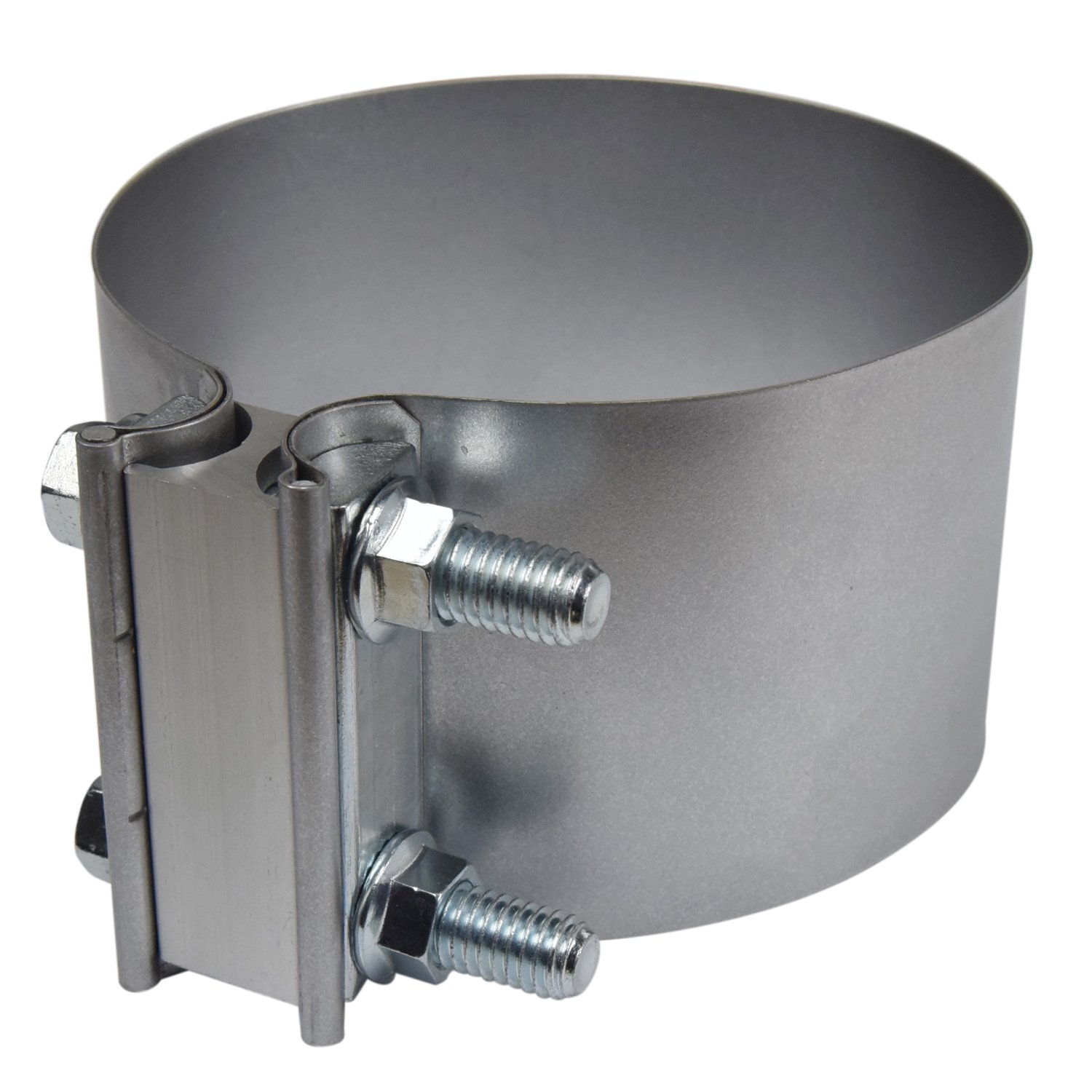 5" Butt Joint Exhaust Sleeve Clamp Aluminized Steel for 5