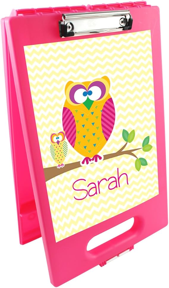 Cute Owl Personalized Clipboard Storage Case Custom