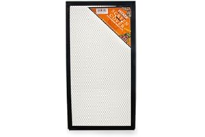 FLUKER'S Fluker Labs SFK38008 Metal Screen Cover for Pet Habitat, 18 by 36-Inch, Black