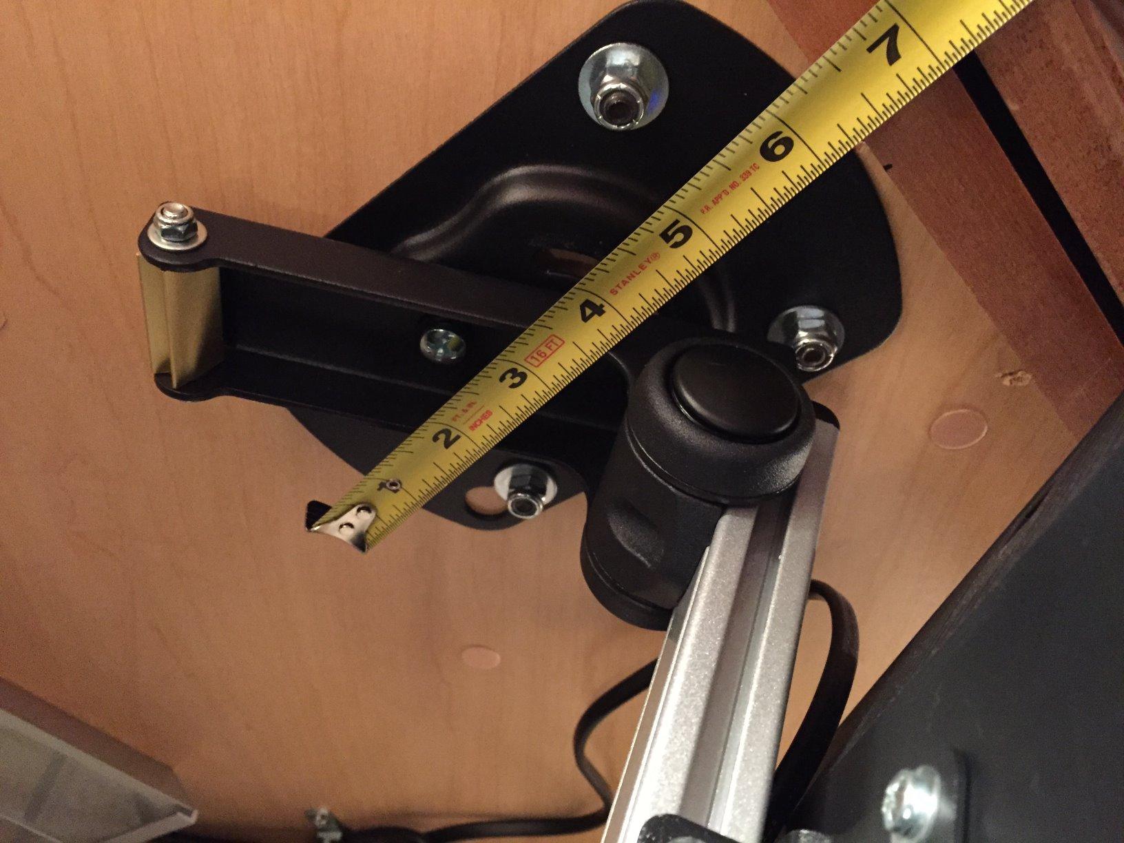 10/mo Finance MountIt! Under TV Mount Folding Ceiling