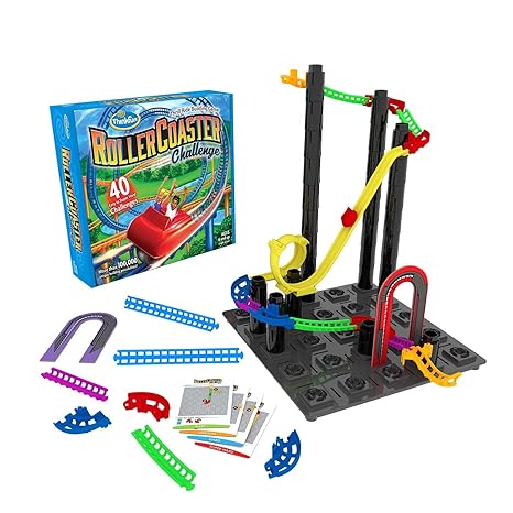Thinkfun Roller Coaster Challenge Stem Toy And Building Game For Boys And Girls Age 6 And Up Toty Game Of The Year Finalist - 