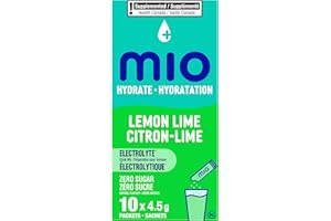 mio Hydrate Lemon Lime Electrolyte Drink Mix, 4.5 g Packets, 10 ct Box