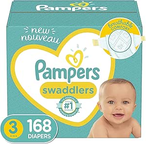 pampers swaddlers size 3 168