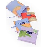 BAGGU Women's Standard Set of 3, Japanese Produce, Print, One Size