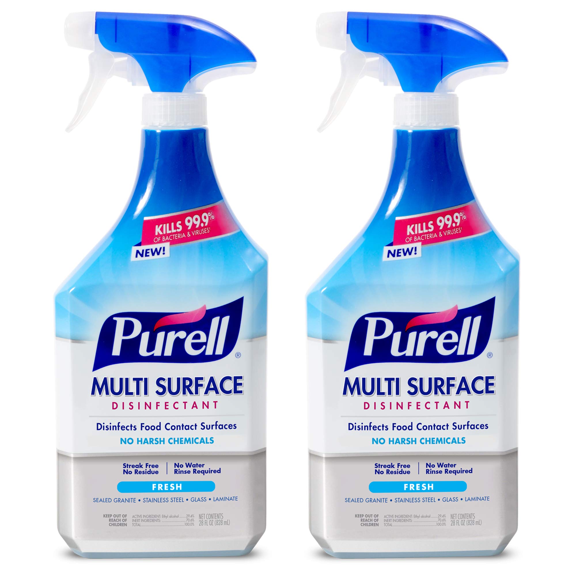 PURELL MultiSurface Disinfectant Spray, Fresh Fragrance, 28 fl oz