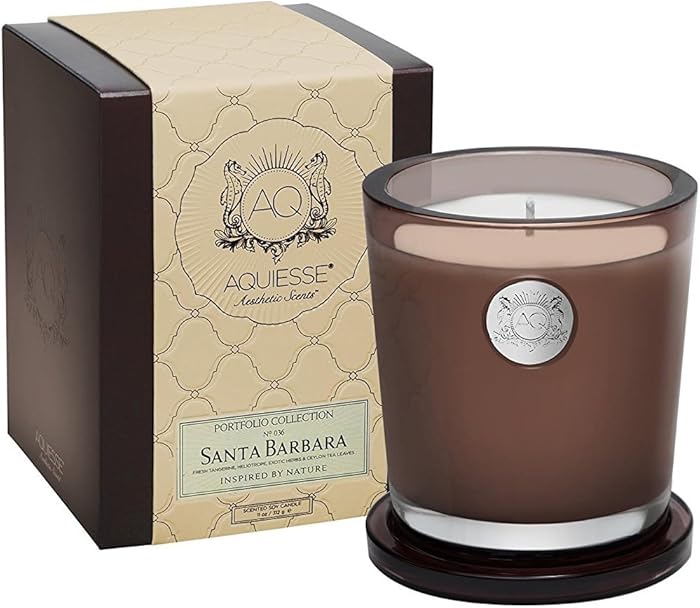 Aquiesse Santa Barbara Soy Candle, 11oz