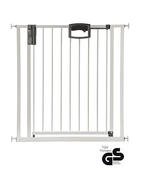 Geuther - Türgitter Easylock 4791, Weiß-Silber